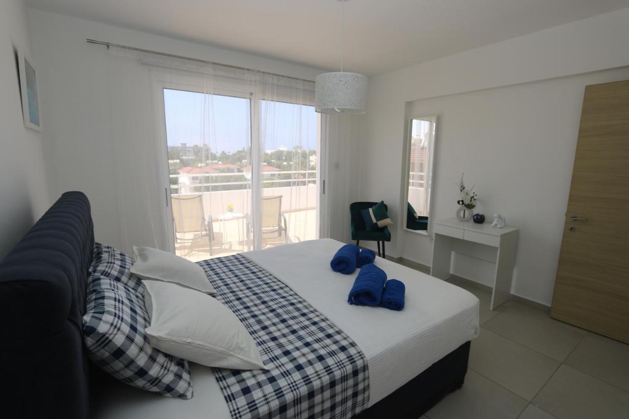 Nissi 3 Amazing Sea View Apartment Айя-Напа Экстерьер фото